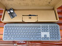 羅技（Logitech）大師系列 MX Keys S無線藍(lán)牙鍵盤 超薄全尺寸 人體工學(xué) 智能背光 預(yù)設(shè)指令升級 帶無線接收器 黑色 曬單實(shí)拍圖