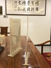 美吉萬A4臺卡T型亞克力展示牌桌牌雙面豎款臺牌立牌席卡水牌亞克力板座位牌桌簽牌臺簽會議展示牌  1個裝 曬單實拍圖