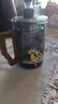 貞喜氣玻璃泡茶杯辦公室茶杯男士茶水分離杯個(gè)人專用喝綠茶杯父親節(jié)禮物 玻璃茶杯【祥云黑鶴】 400ml 曬單實(shí)拍圖