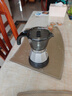 德龍（Delonghi）摩卡壺咖啡機(jī)意式家用卡布奇諾拿鐵美式摩卡瑪奇朵馥芮白咖啡手沖器具咖啡壺 自動(dòng)關(guān)機(jī) EMKM4.B 黑色 曬單實(shí)拍圖