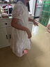 G.DUCKKIDS中大童女童連衣裙夏季提花肌理感甜美裙子2025新款兒童女孩公主裙 白色 160 cm 曬單實(shí)拍圖