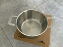 無印良品 MUJI 不銹鋼鋁整體三層鋼雙手鍋 湯鍋蒸鍋 廚具 銀色 高11cm 直徑 20cm 3L 曬單實拍圖
