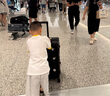 SOO行李箱男萬向輪拉桿箱耐磨抗摔26英寸A330旅行箱密碼箱女商務(wù)黑色 曬單實拍圖