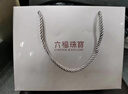 六福珠寶七夕禮物福滿傳家足金五帝錢幣黃金手鏈算盤珠手繩 計(jì)價(jià) 約6.48克 曬單實(shí)拍圖