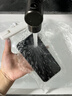 古萌可觸屏手機防水袋游泳專用水下拍照密封袋潛水漂流裝備手機防水套浮潛水上樂園氣囊掛繩通用密封包 麥芒黑【8級防水丨AR增透秒出大片】 曬單實拍圖