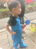 絲靜兒童玩水連體下水褲迪士尼正品幼兒園防水衣服趕海男女童雨褲沙灘 天藍(lán)色兒童玩水服 耐磨透氣防水 26 （鞋內(nèi)長(zhǎng)17cm） 曬單實(shí)拍圖