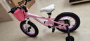 優(yōu)貝（RoyalBaby）兒童自行車男女鎂合金超輕便單車3-6-9歲學(xué)生腳踏車禮物宇航員 粉色 14寸【建議身高95-120CM】 曬單實拍圖