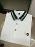 翻領(lǐng)保羅polo衫短袖t恤男裝商務(wù)休閑有領(lǐng)上衣服潮牌夏季半袖 CSF-R30白色 （涼感冰絲款） M （建議80-105斤以?xún)龋?曬單實(shí)拍圖