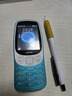 諾基亞（NOKIA）3210 4G 移動(dòng)聯(lián)通電信廣電全網(wǎng)通 2.4英寸雙卡雙待 直板按鍵學(xué)生功能機(jī)備用手機(jī) 藍(lán)色 曬單實(shí)拍圖
