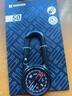 迪卡儂（DECATHLON）戶(hù)外口哨指南針指北針多功能鑰匙扣溫度計(jì)放大鏡定向ODAB 基礎(chǔ)款神秘黑 曬單實(shí)拍圖