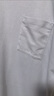無(wú)印良品（MUJI）男式 防紫外線(xiàn) 涼感寬版短袖T恤 男士t恤打底衫涼感物語(yǔ) 硬核防曬 淺灰色 XL （180/104A） 曬單實(shí)拍圖