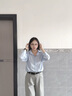 圣卡西冷茶色半框眼鏡架女款專(zhuān)業(yè)配近視眼鏡高級感防霧防藍光素顏平光鏡 黑銀框【全店保價(jià)15天】 送防藍光鏡片【可試戴】 曬單實(shí)拍圖