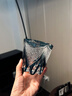 VIANASA'S圣域藍(lán)冰江戶切子手工雕刻水晶杯威士忌洋酒杯玻璃杯生日送禮禮盒 小圣域藍(lán)冰(單只禮盒版) 260ml 1只 曬單實(shí)拍圖