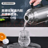 天喜（TIANXI）保溫壺家用熱水瓶大容量暖水瓶玻璃內(nèi)膽暖水壺大容量不銹鋼暖壺2L 曬單實(shí)拍圖