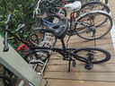 大行（DAHON）折疊自行車配件車座p8k3坐墊公路車座鞍單車減震座椅14-24寸通用 大坐墊【黑色】 曬單實拍圖