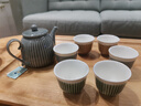JOYYE茶具整套功夫茶具套裝六合茶具客廳家用茶壺茶杯父親節(jié)日伴手禮 混色 曬單實(shí)拍圖