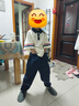 小豬班納男童褲子夏季2025款中大童涼感速干拼接運動褲兒童夏裝束腳長褲薄 曬單實拍圖