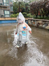 汪汪隊(duì)立大功（PAW PATROL）兒童雨衣帶書包位男女童寶寶透明雨衣幼兒園上學(xué)專用小學(xué)生雨披 S 曬單實(shí)拍圖