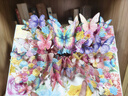 UNIGIFT新款教師節(jié)祝福立體3d賀卡花朵蝴蝶高顏值成品手工卡片ins風禮物 新花朵蝴蝶 曬單實拍圖