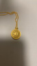 周大福藏蘊傳承羅盤黃金項鏈(工費620)40cm 約10.41g F234661七夕 曬單實拍圖