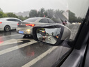 澳麟汽車后視鏡雨眉擋水條倒車鏡晴雨擋板反光鏡防遮雨板雙面膠通用款 后視鏡雨眉丨碳纖紋丨兩片裝 曬單實(shí)拍圖