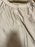 百圖betu女裝夏季新款襯衫方領(lǐng)浪漫收褶七分袖襯衫女2407T40 卡其色 S 曬單實(shí)拍圖