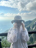 駱駝【小耶溪】戶外防曬帽女漁夫帽徒步登山牛仔帽夏季遮陽(yáng)帽子男 曬單實(shí)拍圖