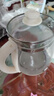 九陽（Joyoung）0膠水養(yǎng)生壺 1.5L煮茶器 玻璃花茶壺 316不銹鋼燒水壺電熱水壺 WY301 曬單實拍圖