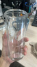 Glasslock玻璃杯卡通杯子大容量高顏值便攜飲料咖啡涼水杯男女冷萃杯450ml 曬單實(shí)拍圖