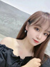 QUAMERAS&LA純銀耳釘女耳環(huán)2025新款高級(jí)感耳飾耳墜送女友老婆生日禮物 999足銀·托帕石耳環(huán)+輕奢禮盒 曬單實(shí)拍圖