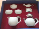 汝道汝窯茶具套裝整套家用茶壺茶杯陶瓷功夫茶具可養蟬翼開(kāi)片汝瓷套組 汝窯-蓮子壺7入套裝大壺大杯 曬單實(shí)拍圖