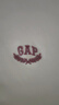 GAP女裝2025春季新款刺繡logo撞色插肩長袖T恤彈力休閑上衣730213 象牙白 M (165/84A)亞洲尺碼 曬單實拍圖