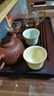 八千行茶盤托盤帶排水家用實(shí)竹木小型茶臺(tái)一體式辦公室功夫干泡瀝水茶具 曬單實(shí)拍圖