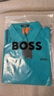 BOSS男裝短袖T恤純棉翻領(lǐng)休閑POLO衫商務(wù)純色男式珠地棉上衣夏季 中綠 4XL 曬單實(shí)拍圖