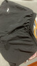 李寧（LI-NING）泳褲男士防尷尬寬松平角沙灘泳褲雙層溫泉海邊度假游泳褲黑色XL 曬單實(shí)拍圖