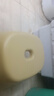 奶油風(fēng)家用小凳子加厚塑料凳可疊放耐用兒童凳學(xué)生寢室成人矮凳 檸檬黃1個(gè) 曬單實(shí)拍圖