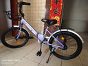 永久（FOREVER）兒童自行車(chē)6-10歲以上兒童山地車(chē)女折疊單速大童自行車(chē) 20寸紫色 曬單實(shí)拍圖