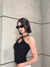 莫拉克七夕禮物墨鏡女款帶度數(shù)近視2025新款防紫外線顯瘦高級感太陽鏡男 曬單實(shí)拍圖