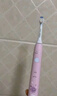 飛利浦（PHILIPS）兒童電動牙刷 送男孩女孩生日禮物 適用4-6-12歲 聲波震動 2種模式 自帶2支刷頭粉HX2432/02 曬單實拍圖
