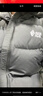 黑冰天樞PLUS男款厚款活帽戶(hù)外鵝絨羽絨服700蓬防風(fēng)保暖 F8509MJ 鐵灰 XL 曬單實(shí)拍圖