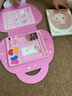 奕思瑞兒童化妝玩具女孩3-6-10歲公主化妝包安靜書4歲5歲小女童生日禮物 曬單實(shí)拍圖