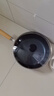 臻三環(huán)手工鐵鍋平底煎鍋烤肉煎鍋無涂層不易粘鍋小平底鍋輔食 廚房好物 烤藍木把 26cm 曬單實拍圖