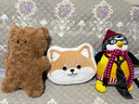 名創(chuàng)優(yōu)品（MINISO）軟萌小熊站姿抱枕毛絨公仔柔軟舒適客廳沙發(fā)辦公室靠枕 曬單實(shí)拍圖
