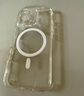 品勝 適用蘋果16Plus手機(jī)殼 iPhone16Plus磁吸殼保護(hù)套Magsafe無線充電超薄氣囊防摔手機(jī)殼軟邊 透明 曬單實(shí)拍圖