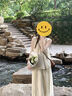 讓霧套裝女兩件套新中式連衣裙無(wú)袖裙子女夏季2025新款純欲海邊沙灘裙 杏色紋理感套裝 M 建議90-100斤 曬單實(shí)拍圖