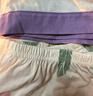 宜而爽【100%純棉】女士睡衣女夏季V領(lǐng)短袖套頭寬松可外穿家居服套裝 曬單實拍圖