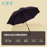 天堂 防風(fēng)雨傘長(zhǎng)柄 大號(hào)雨傘加固抗風(fēng)拒水長(zhǎng)直柄半自動(dòng) 紫蘭 曬單實(shí)拍圖
