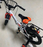 永久（FOREVER）兒童自行車男女款小孩單車可折疊腳踏車4-6-8-10歲輔助輪16寸橙色 曬單實拍圖