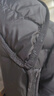 asics亞瑟士童裝冬季中大兒童保暖連帽輕薄羽絨服【贈收納袋】 001黑色 150 cm 曬單實(shí)拍圖