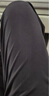 翊尚美寬松闊腿褲子女夏季2025新款冰絲山本褲女高級感小個子薄款休閑褲 曬單實拍圖